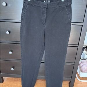 J. Crew Black Ankle Cropped Pants